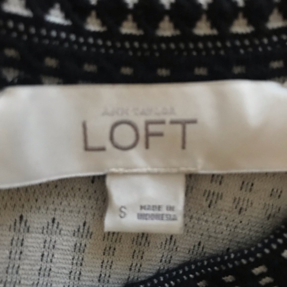 NWOT Loft dress. Flippy skirt. Ponte. Wrinkle free - Picture 2 of 2